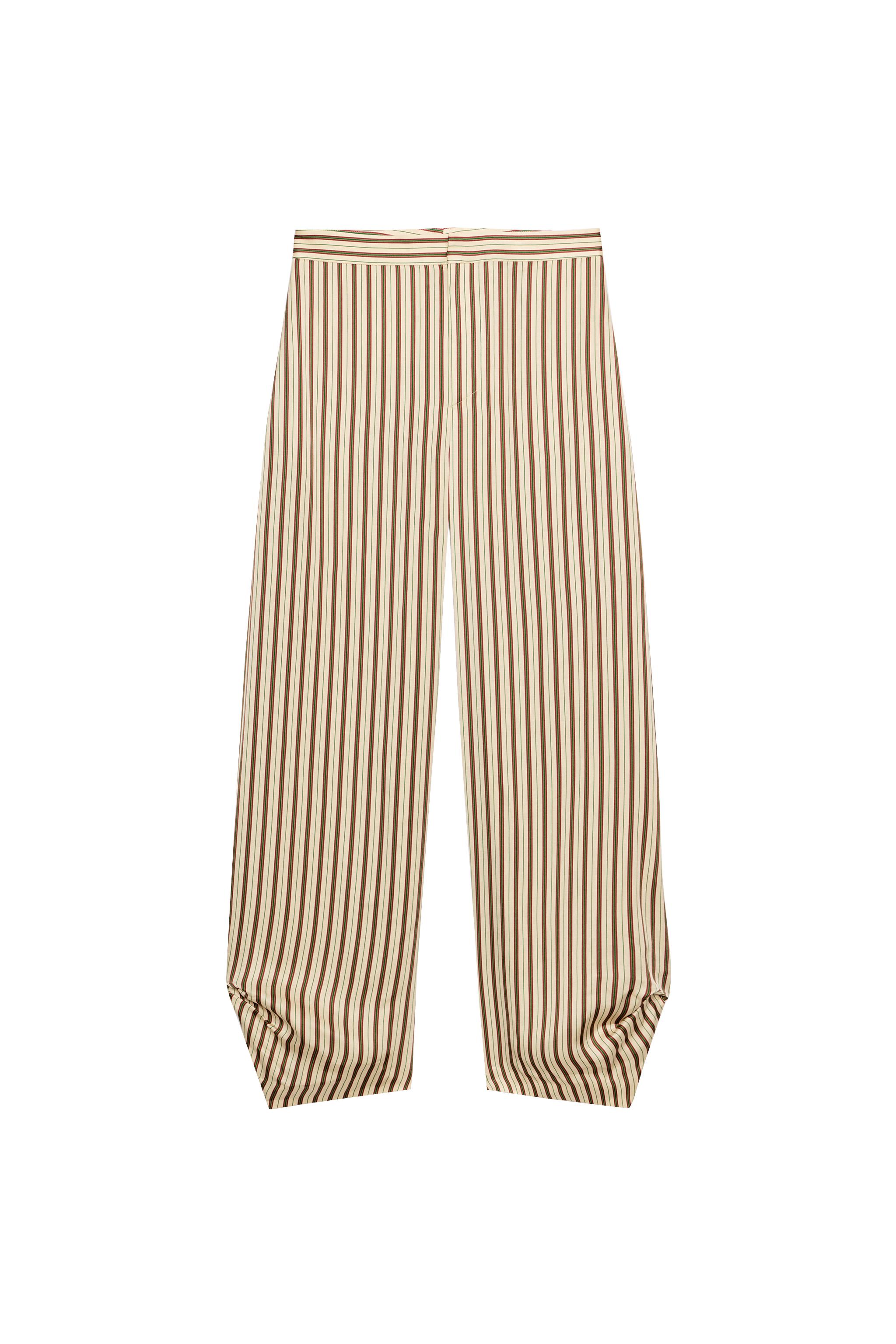 ZW COLLECTION STRIPED BALLOON PANTS